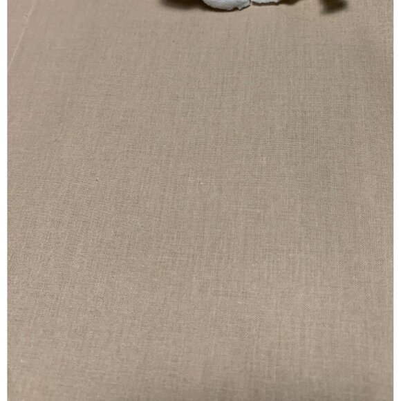 Beige Cotton Fabric 37" x 44" Sewing Crafting & DIY Lightweight Material - Picture 1 of 3